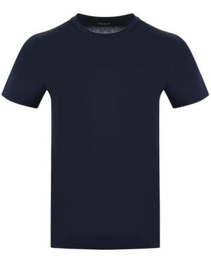 Dondup Logo-Patch T-Shirt - Blue