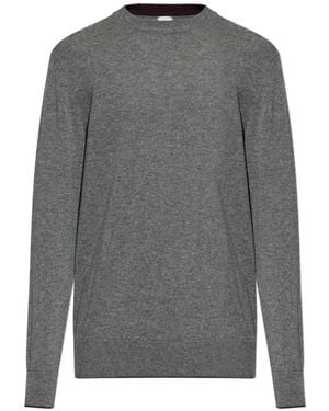 Eleventy Crew-Neck Cashmere Jumper - Grey
