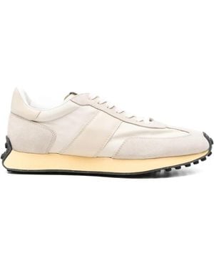 Tod's Baskets À Empiècements - Blanc