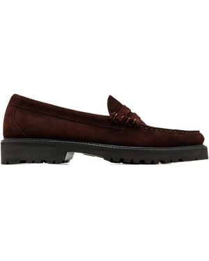 G.H. Bass & Co. Mocasines Weejuns Larson de ante - Marrón