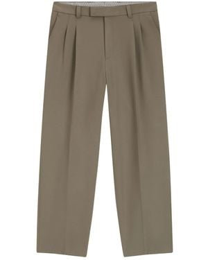 BOSS Double-Pleated Pants - Gray