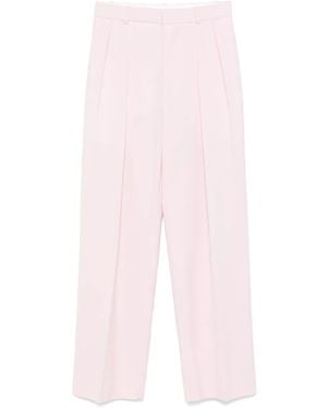 Wardrobe NYC Pantaloni Plissé - Rosa
