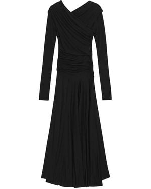 jersey net dress Katerina Scuba Jersey Cut Out Maxi Dress - Ivory