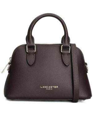 Lancaster Sierra Jia Grained-Leather Tote Bag - Brown