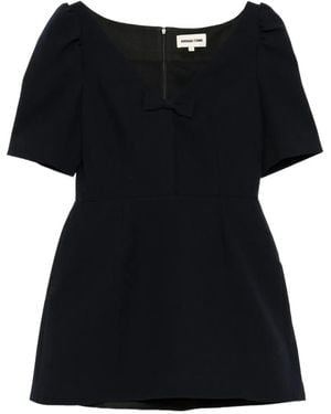 ShuShu/Tong Kleid aus Wolle - Schwarz