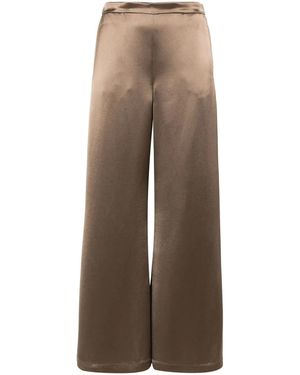 By Malene Birger Lucee Flared Trousers - Marrone