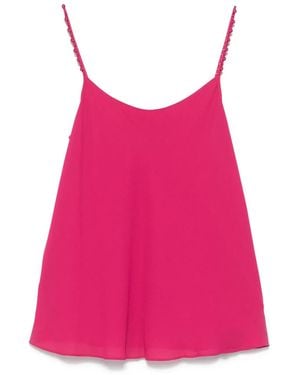 Marc Cain Bead-Detailing Camisole Top - Pink
