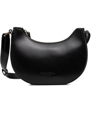 Marc O' Polo Zip Crossbody Bag - Black