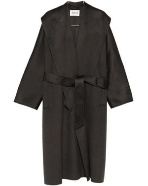 TOVE Fenn oversized coat - Schwarz