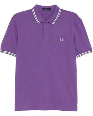 Fred Perry Twin Poloshirt - Lila