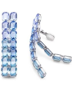 Swarovski Millenia Crystal Earrings - Blue