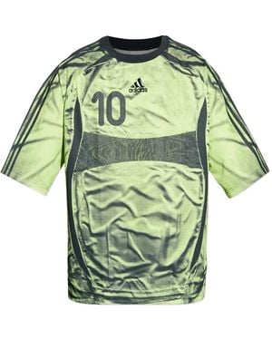adidas Logo Print T-Shirt - Green