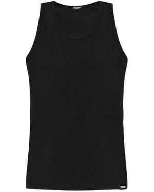 DSquared² Racerback Tank Top - Black
