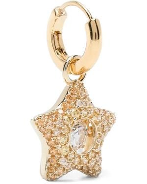 Swarovski Sublima Star-Pendant Hoop Earrings - Metallic