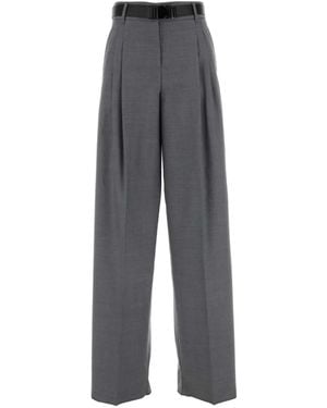 パンツ Max Mara Studio Black gabardine Juanita pant Gabardine pants | Max Mara