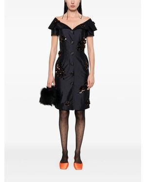ShuShu/Tong B&W Bustier Dress | Lyst