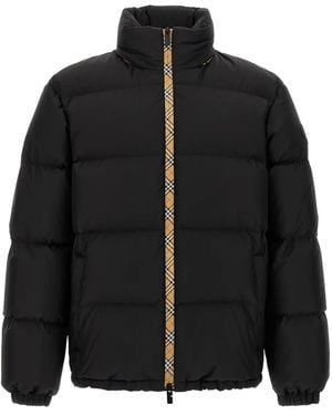 Burberry Snowdon パデッドジャケット - ブラック