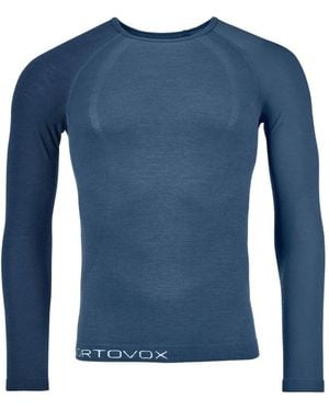 Ortovox 120 Comp Light Long-Sleeve Base Layer - Blue