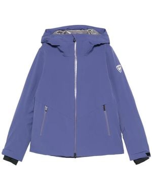 Rossignol Hooded Zip-Front Jacket - Blue