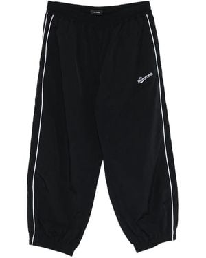 Willy Chavarria Pantalon À Logo Brodé - Black