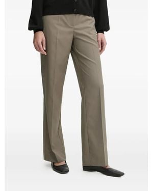 Bruuns Bazaar Pleated-Front Trousers - Grey