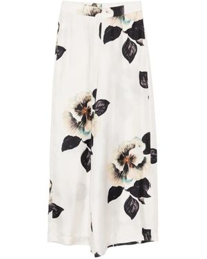 Antonio Marras Floral-Print Trousers - White