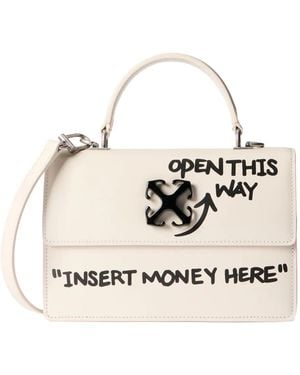 Off-White c/o Virgil Abloh Jitney 1.4 Tote Bag - Natural