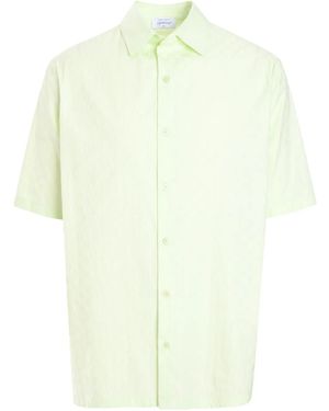 Off-White c/o Virgil Abloh ジャカード シャツ - イエロー