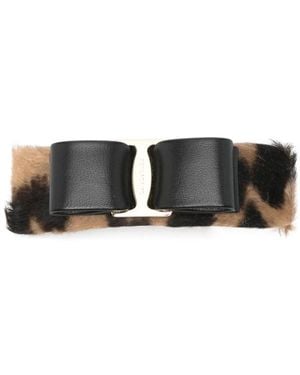 Ferragamo Vara ヘアクリップ - ホワイト