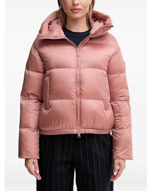 Bomboogie フーデッド パデッドジャケット - レッド