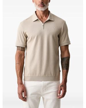 Joop! Polo Con Media Cremallera - Neutro