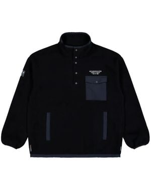 Neighborhood Pull En Polaire À Col Montant - Black