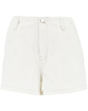 Emporio Armani J1I Cotton Shorts - White