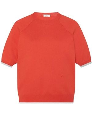 Rosetta Getty X Violet Getty ニットトップ - レッド