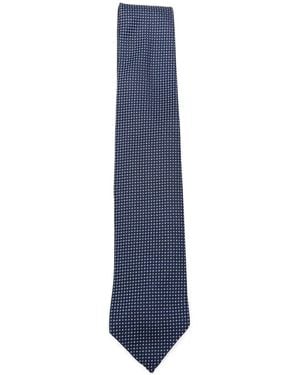 BOSS Corbata Con Extremo En Punta - Azul