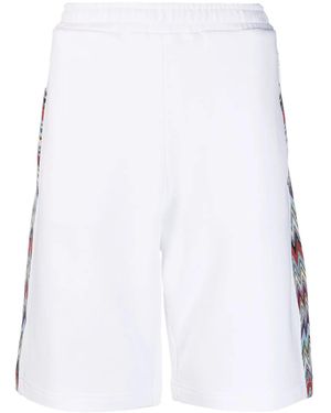 Missoni Signature Zigzag-Detail Shorts - White