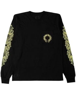 Chrome Hearts T-Shirt Met Logoprint - Zwart