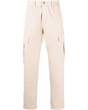 Philipp Plein Straight-Leg Cargo Trousers - Natural