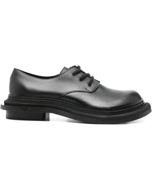 Phileo Klassische Derby-Schuhe - Schwarz