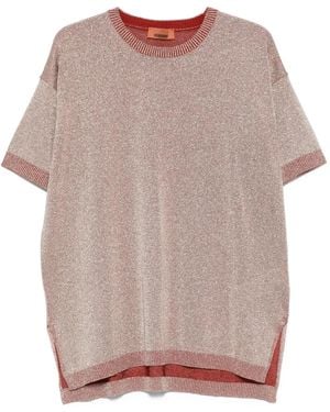 Missoni Top Con Efecto Metalizado - Rosa