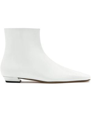 Proenza Schouler Trap Ankle Boots - White