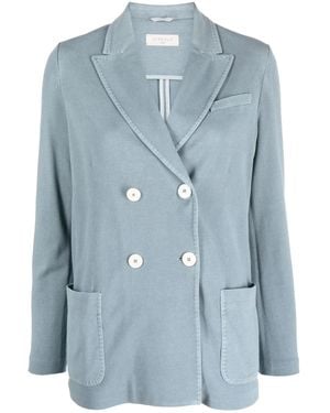 Circolo 1901 Double-Breasted Blazer - Blue