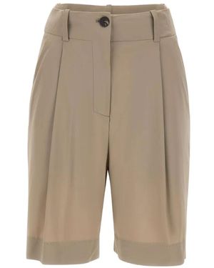 Rrd Surflex Light Pleat-Detail Shorts - White
