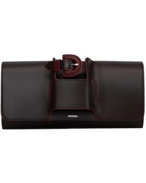 PERRIN Paris La Parisienne Glove Clutch Bag - Black