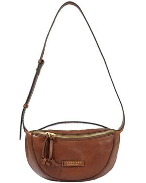 The Bridge Leather Crossbody Bag - White