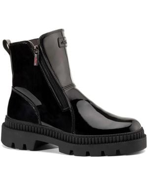Olang Palace Zipped Ankle Boots - Black