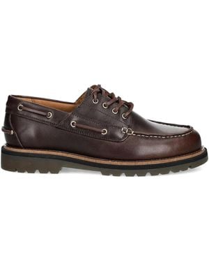 Vagabond Shoemakers Lace-Up Boat Shoes - Brown