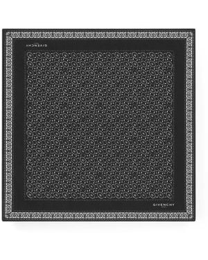 Givenchy Bandana Aus Baumwolle - Schwarz