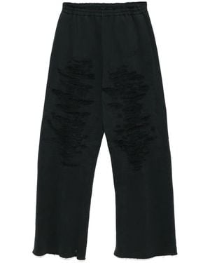 MM6 by Maison Martin Margiela ダメージ トラックパンツ - ブルー