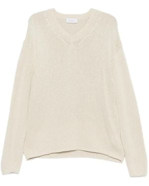 Diana Studio V-Neck Jumper - Natural